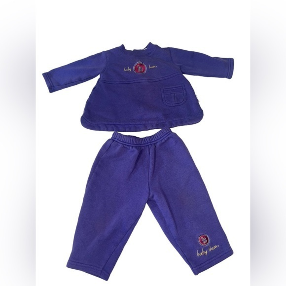 Vintage baby B.U.M‎ equipment sweat outfit size 12 months